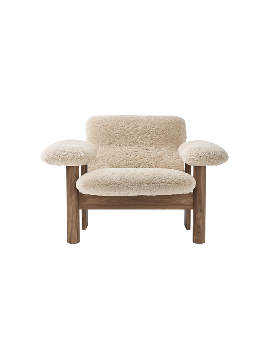 Brasilia Lounge Chair, Low Back, Sheepskin