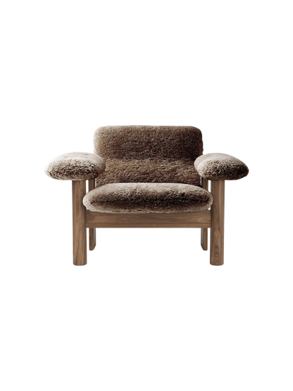 Brasilia Lounge Chair, Low Back, Sheepskin
