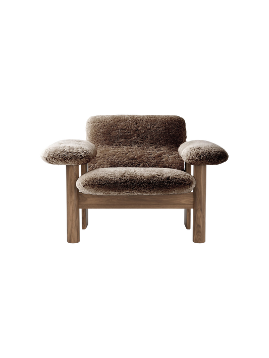 Brasilia Lounge Chair, Low Back, Sheepskin
