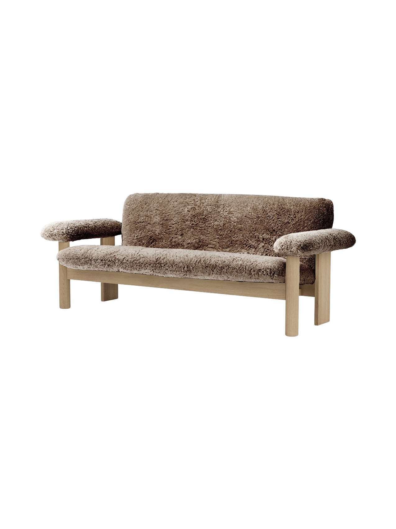 Brasilia Sofa, Sheepskin