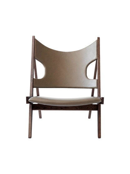 Knitting Lounge Chair, Leather