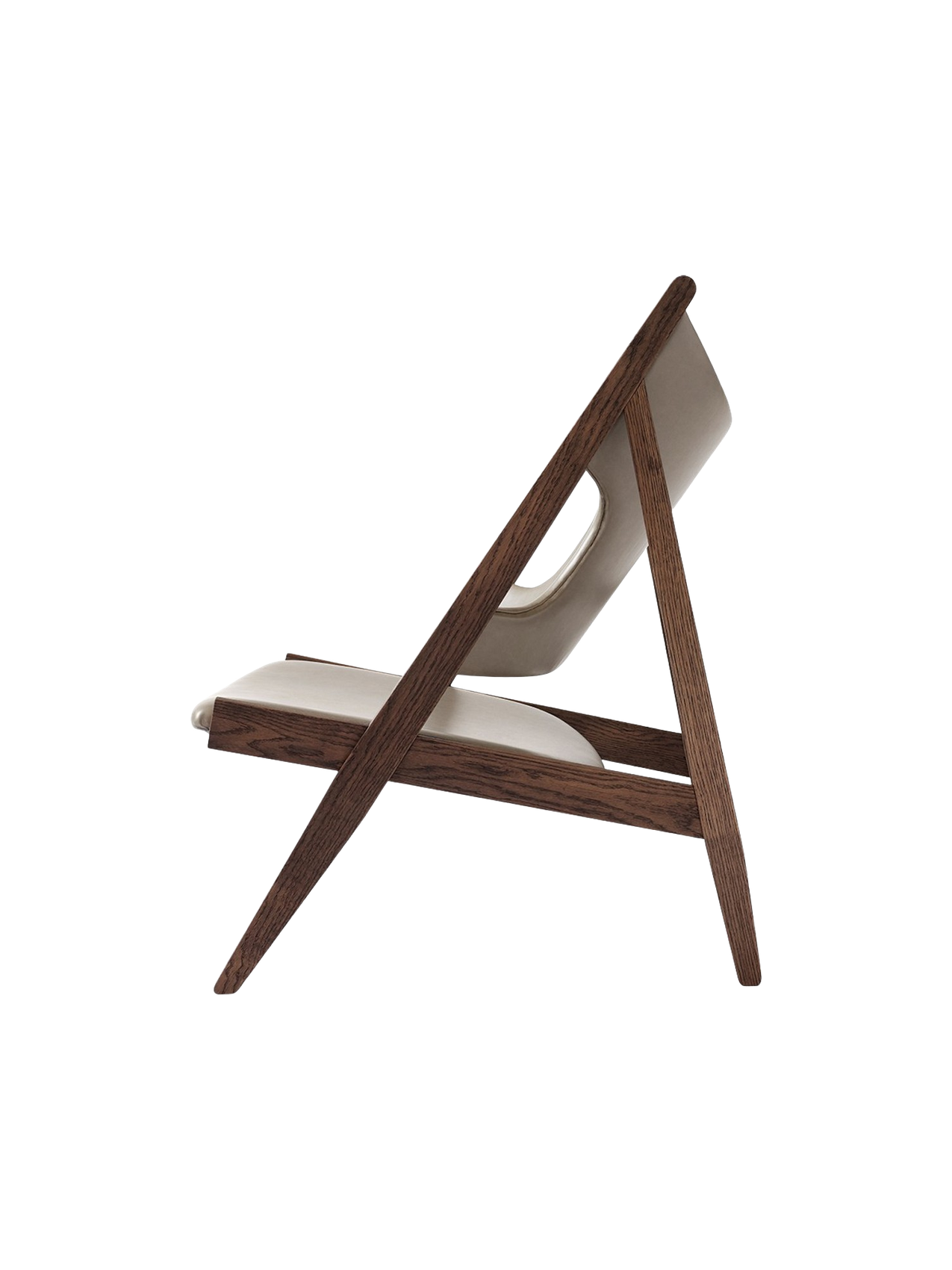 Knitting Lounge Chair, Leather