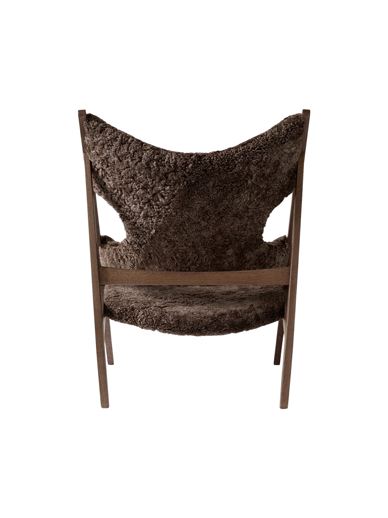 Knitting Lounge Chair, Sheepskin