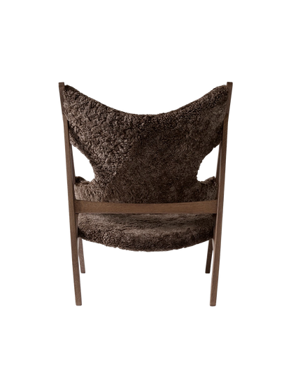 Knitting Lounge Chair, Sheepskin