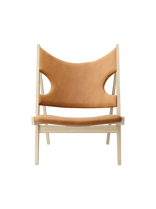 Knitting Lounge Chair, Leather