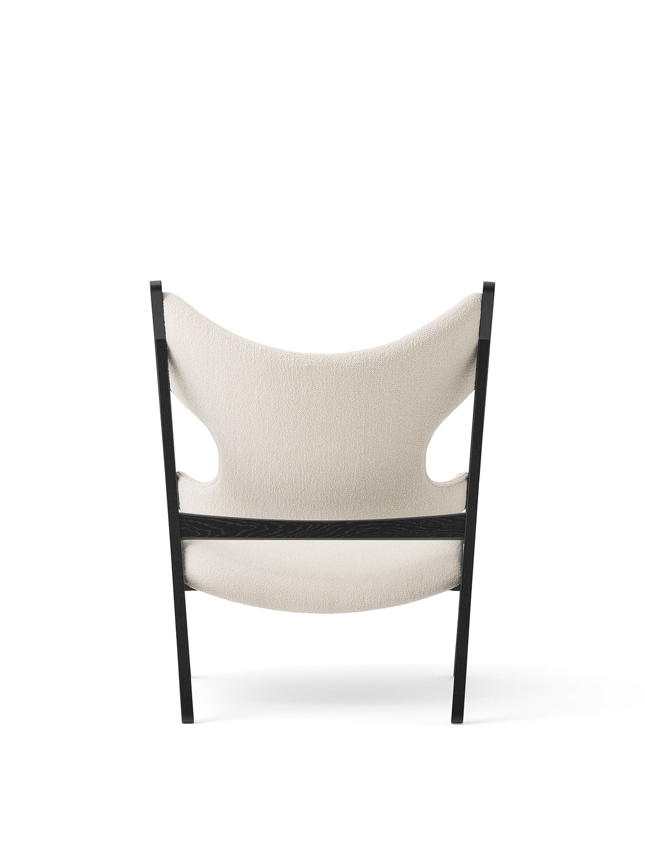 Knitting Lounge Chair, Black Oak