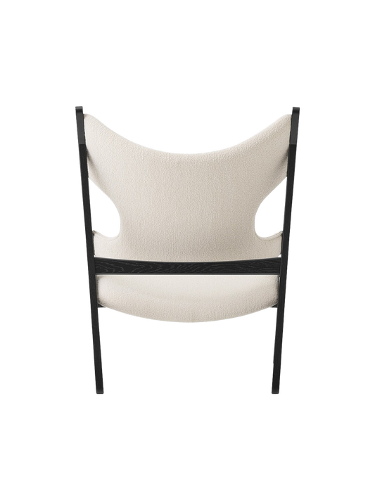 Knitting Lounge Chair, Black Oak