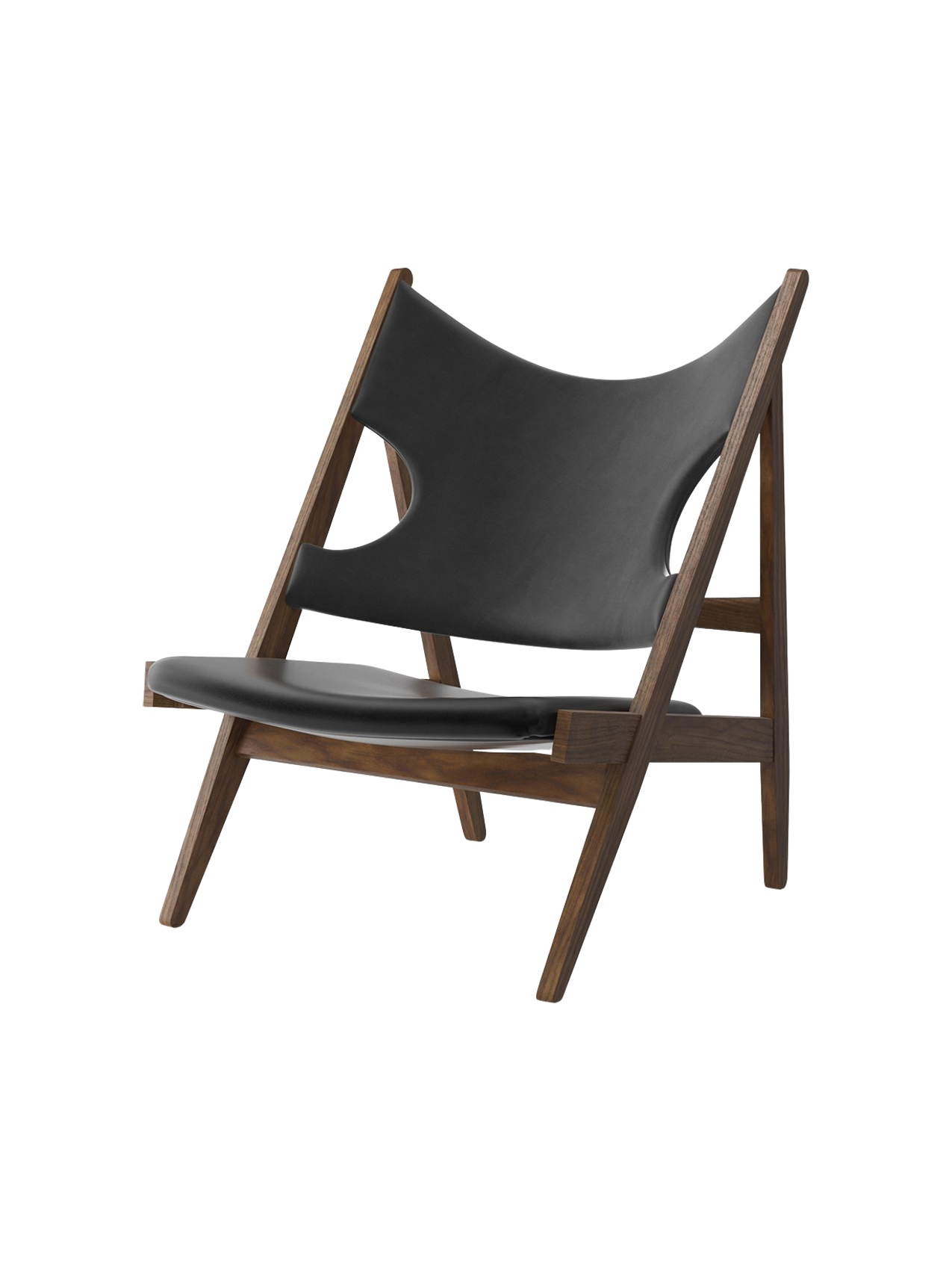 Knitting Lounge Chair, Leather