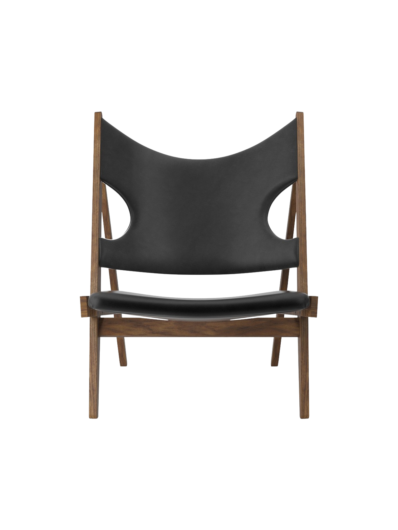 Knitting Lounge Chair, Leather - Main Image