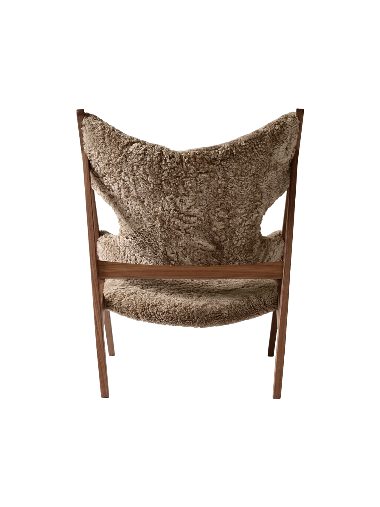 Knitting Lounge Chair, Sheepskin