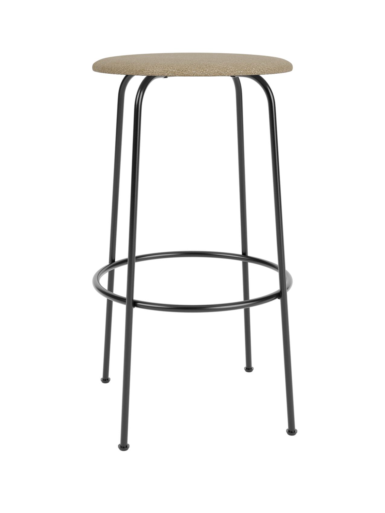 Afteroom Bar Stool, Upholstered Seat