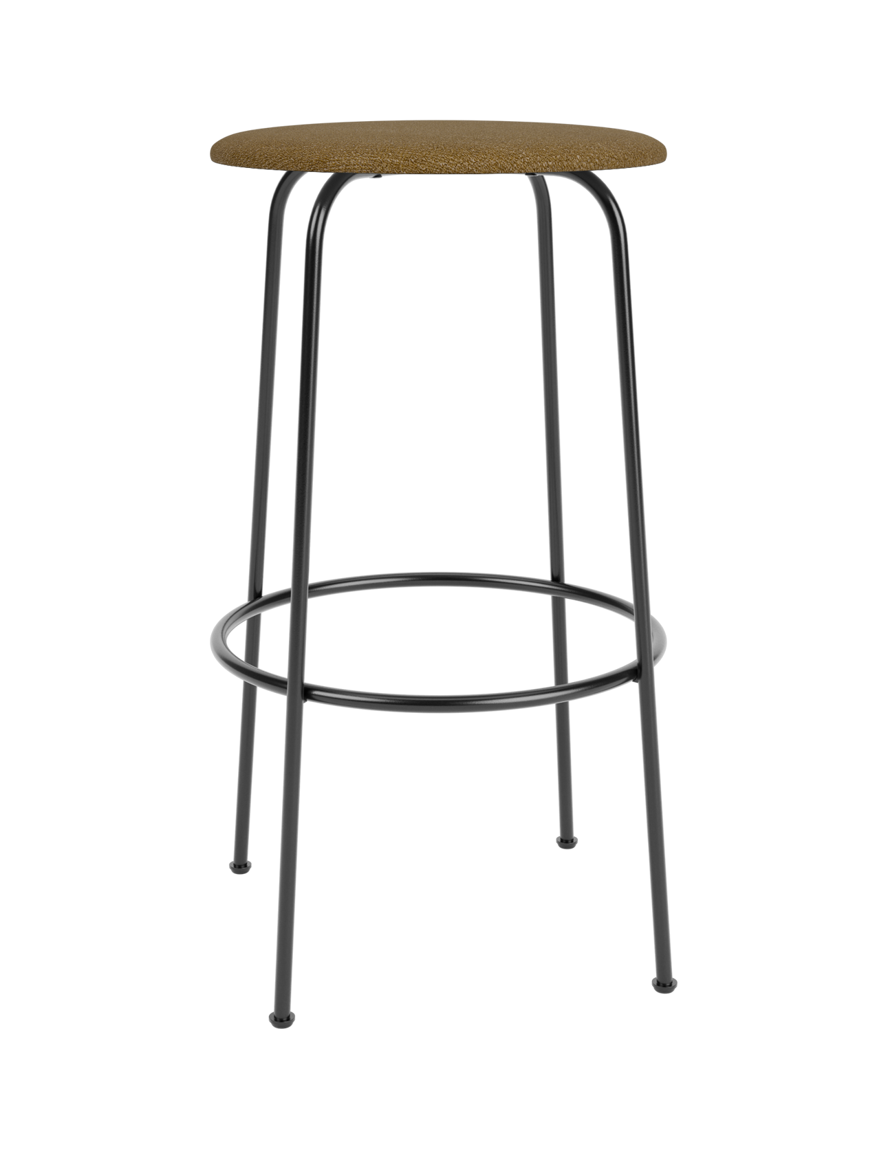 Afteroom Bar Stool, Upholstered Seat