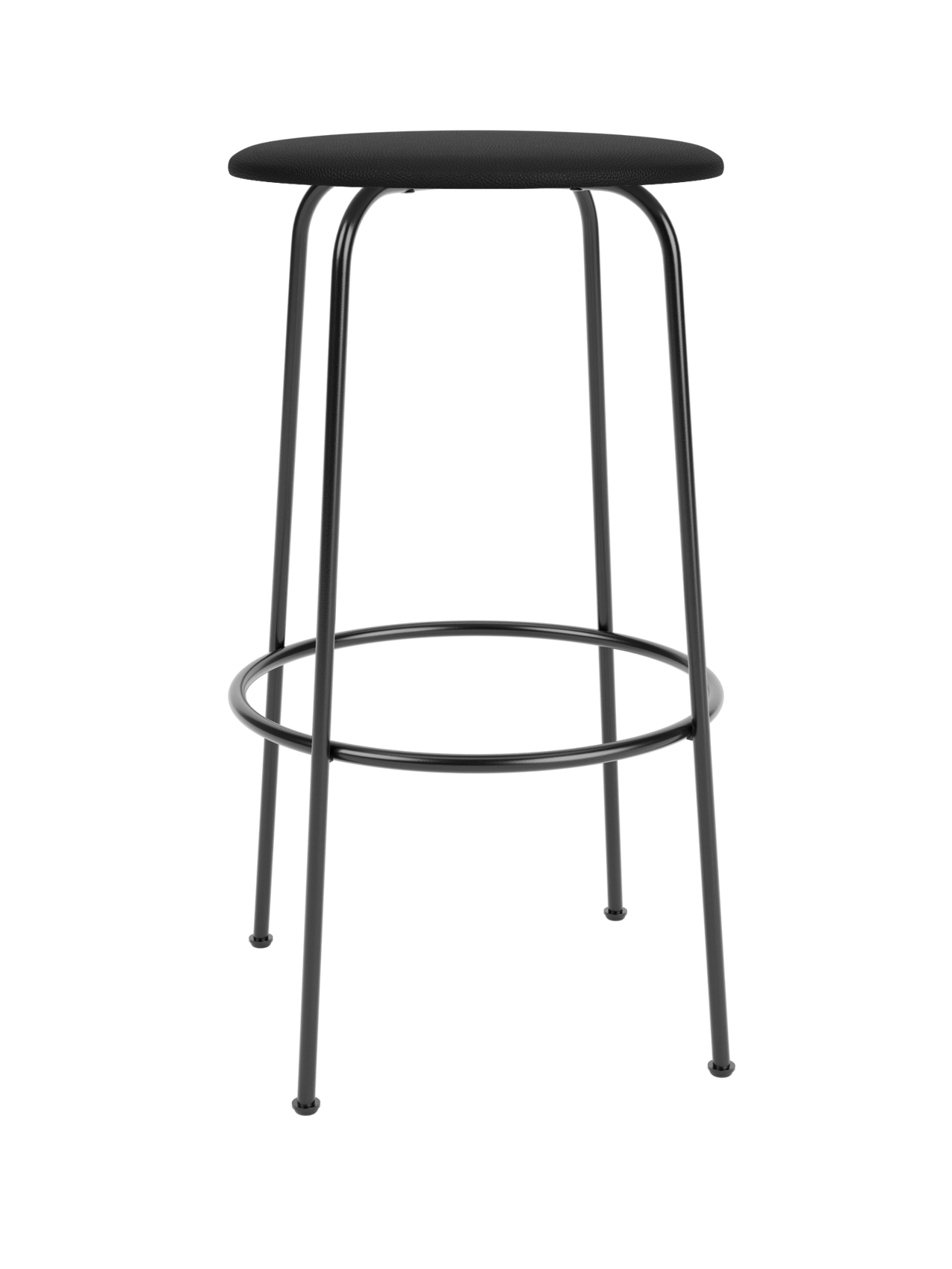 Afteroom Bar Stool, Upholstered Seat