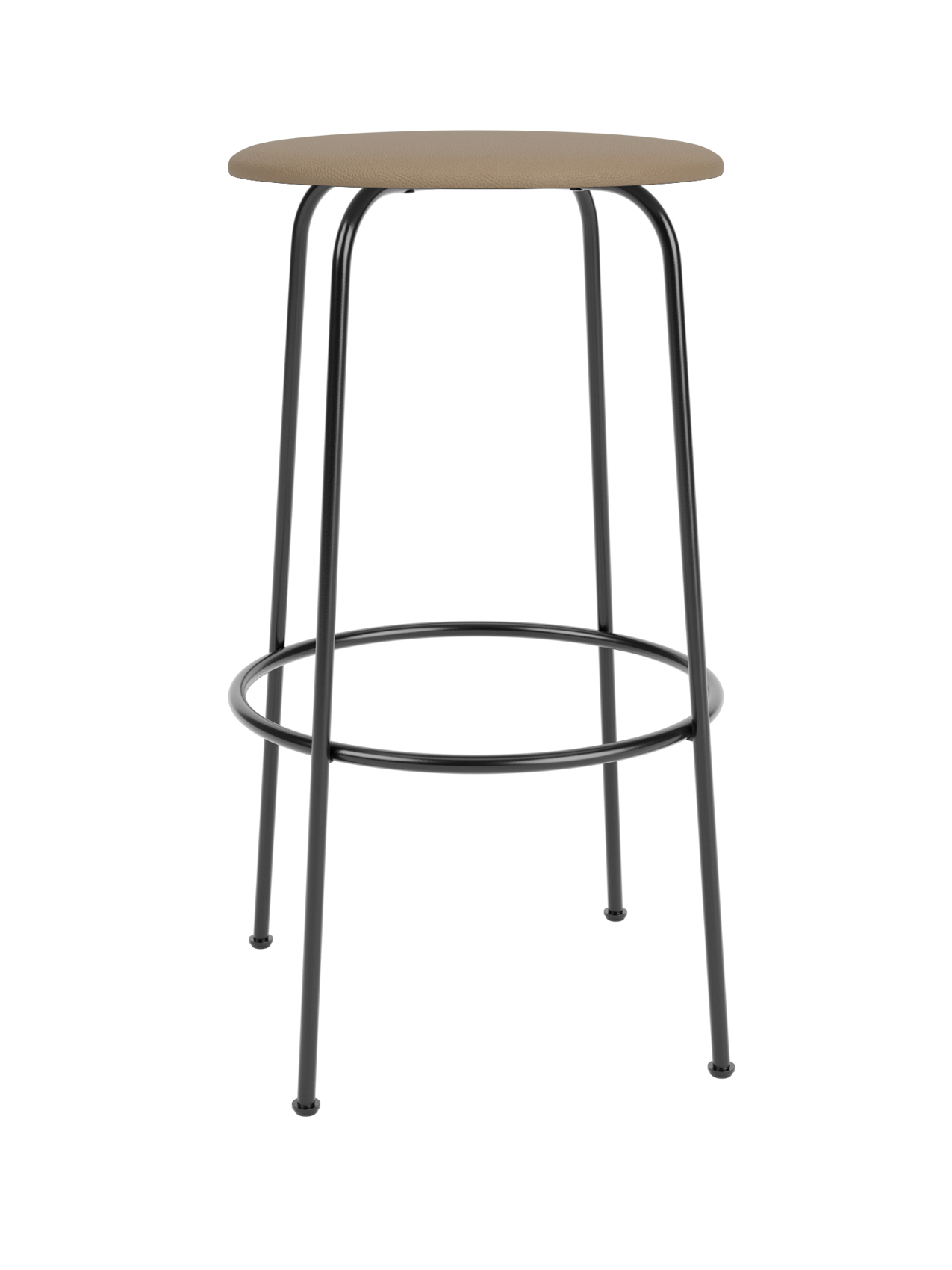 Afteroom Bar Stool, Upholstered Seat