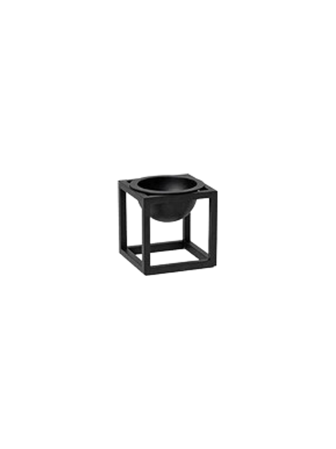 Audo / byLassen Kubus ボウル、S、黒 Kubus Bowl | Mogens Lassen Design | Audo Copenhagen