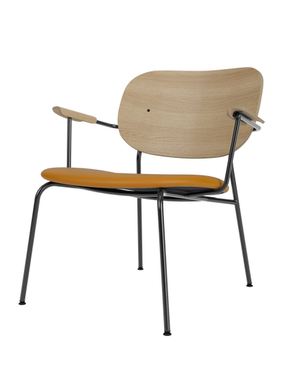 Co Lounge Chair, Seat upholstered