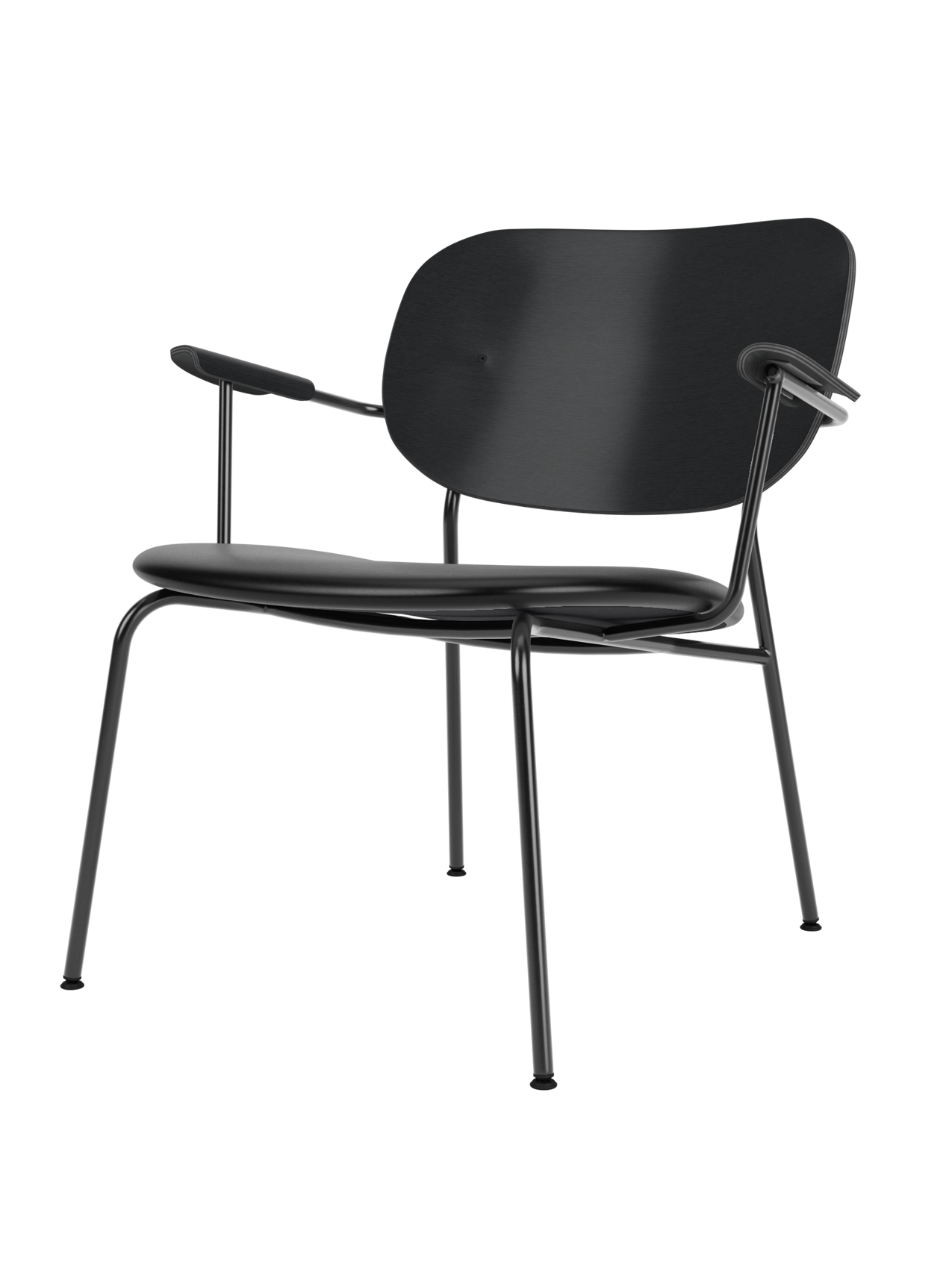 Co Lounge Chair, Seat upholstered