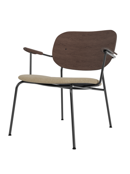 Co Lounge Chair, Seat upholstered