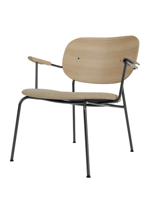 Co Lounge Chair, Seat upholstered