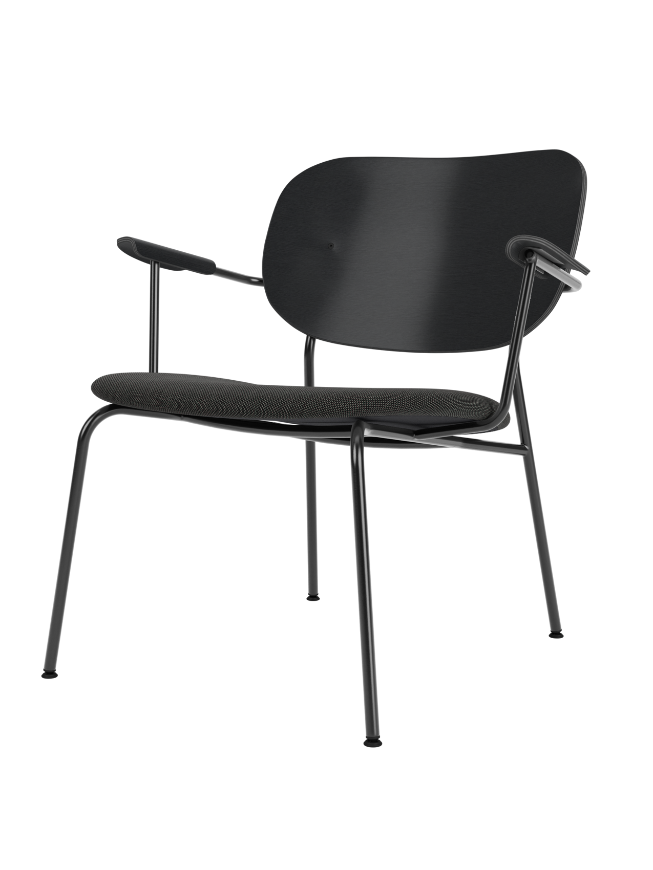 Co Lounge Chair, Seat upholstered