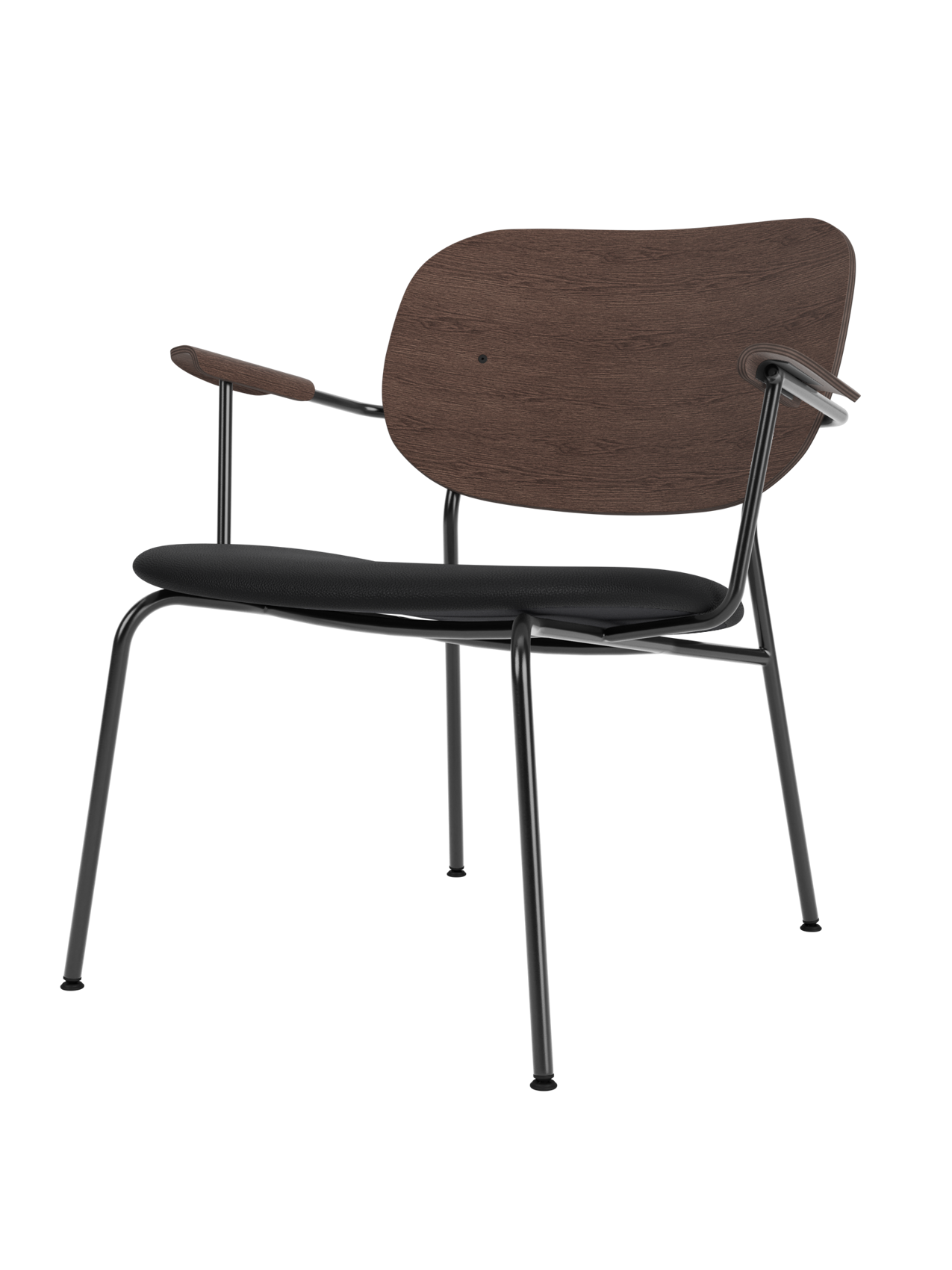 Co Lounge Chair, Seat upholstered