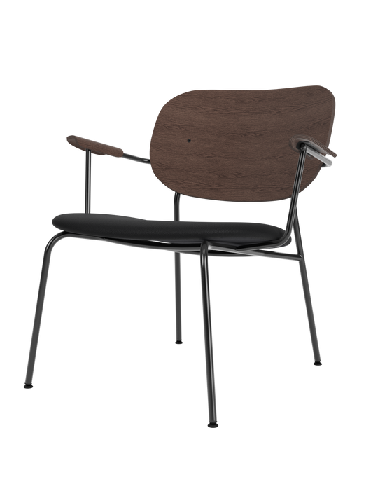 Co Lounge Chair, Seat upholstered