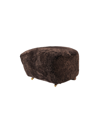 The Tired Man Ottoman, Sheepskin