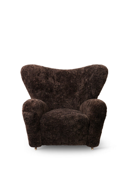 The Tired Man Lounge Chair, Sheepskin