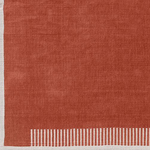 Duomo Rug, Terracotta Red