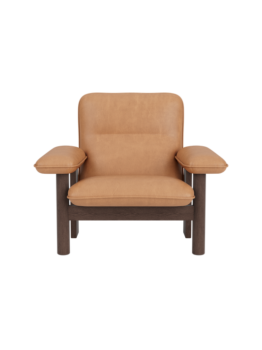 Brasilia Lounge Chair, High Back, Textile