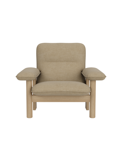 Brasilia Lounge Chair, High Back, Textile