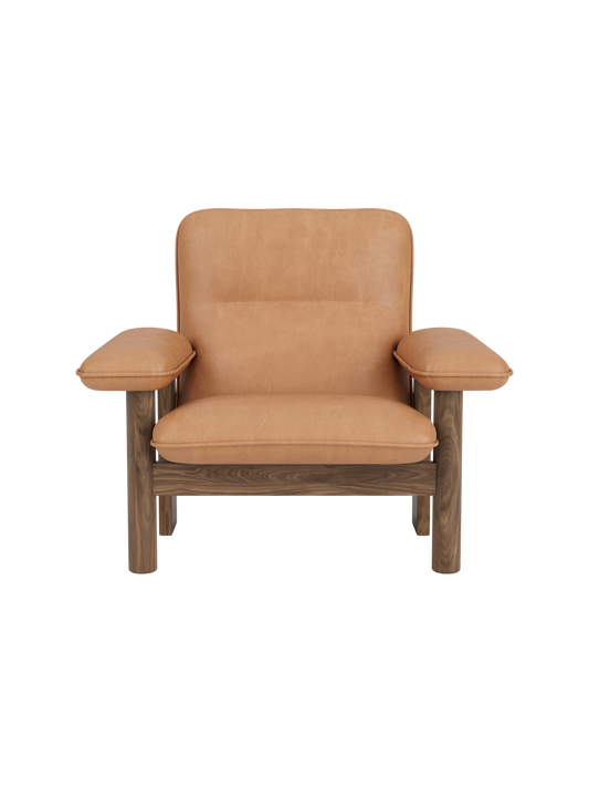 Brasilia Lounge Chair, High Back, Textile