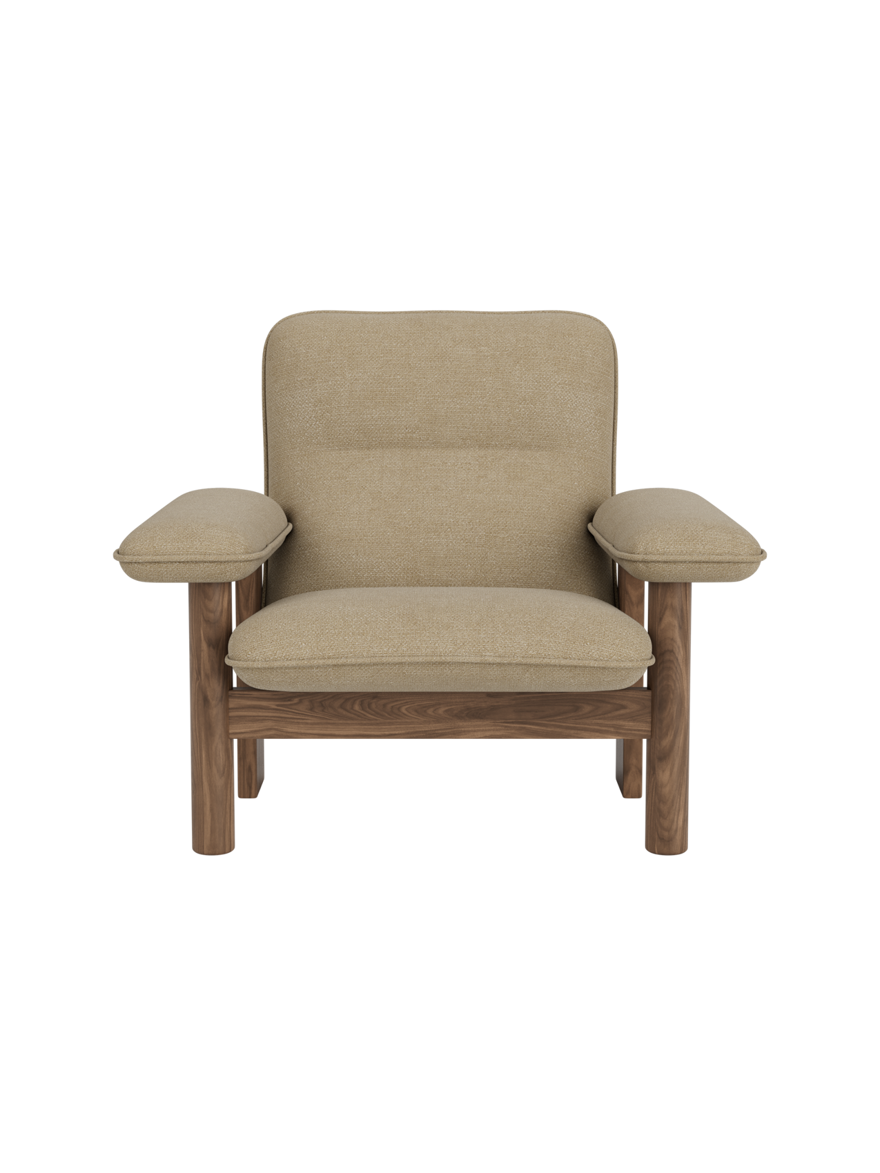 Brasilia Lounge Chair, Textile