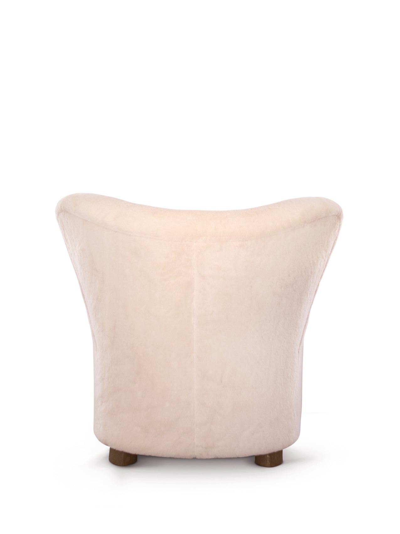 The Tired Man Lounge Chair, Sheepskin