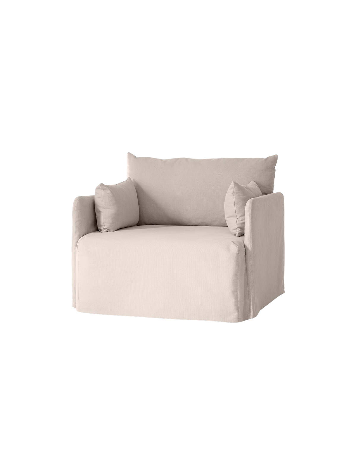 Offset Sofa w. Loose Cover