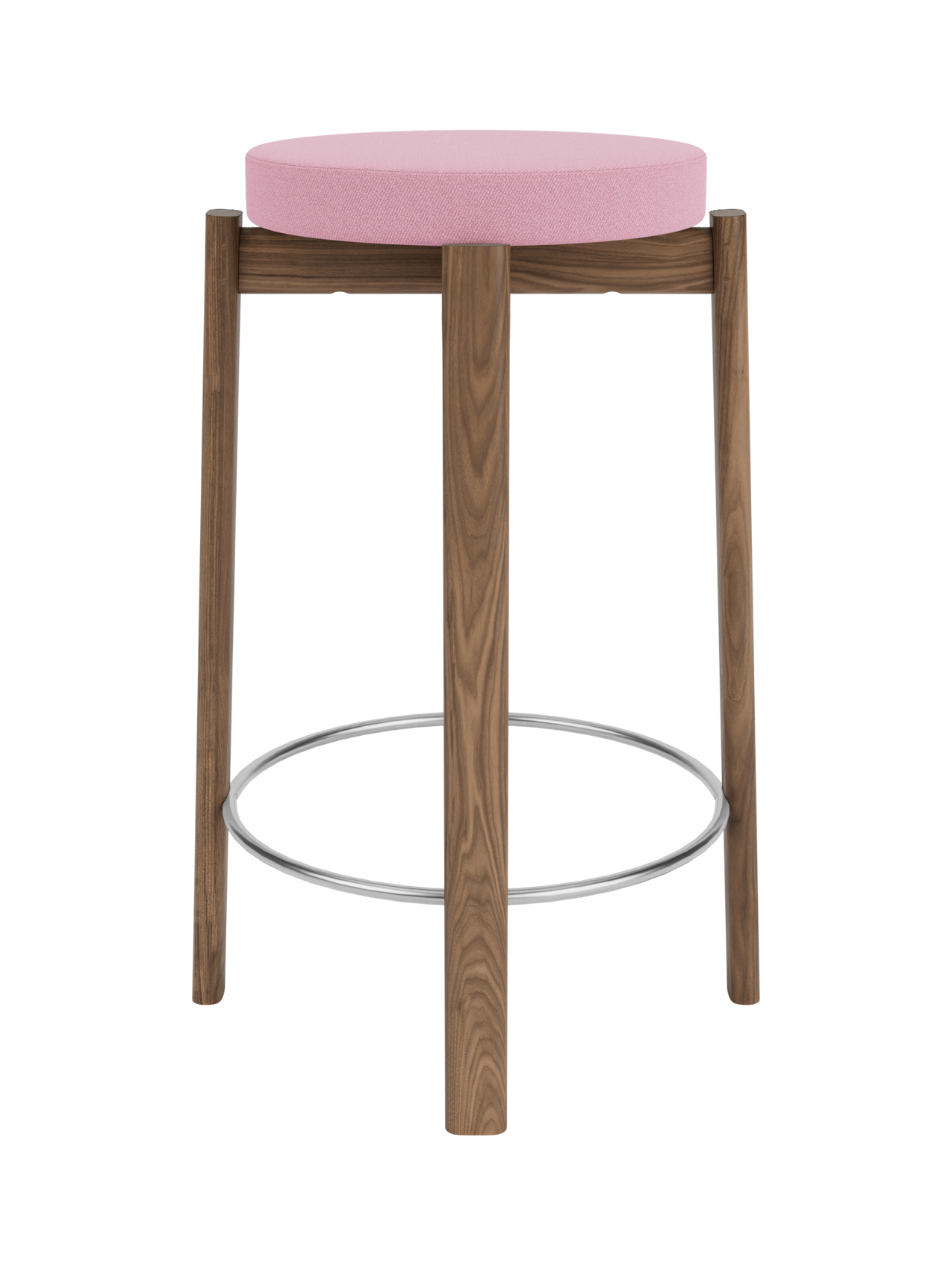 Passage Counter Stool, Upholstered Seat