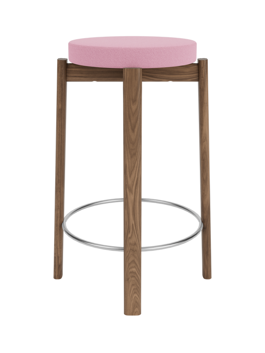 Passage Counter Stool, Upholstered Seat