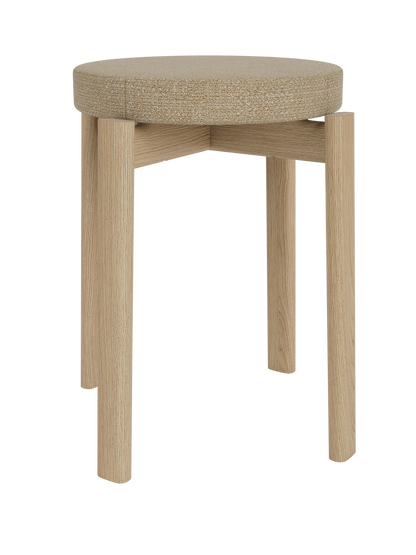 Passage Stool, Upholstered
