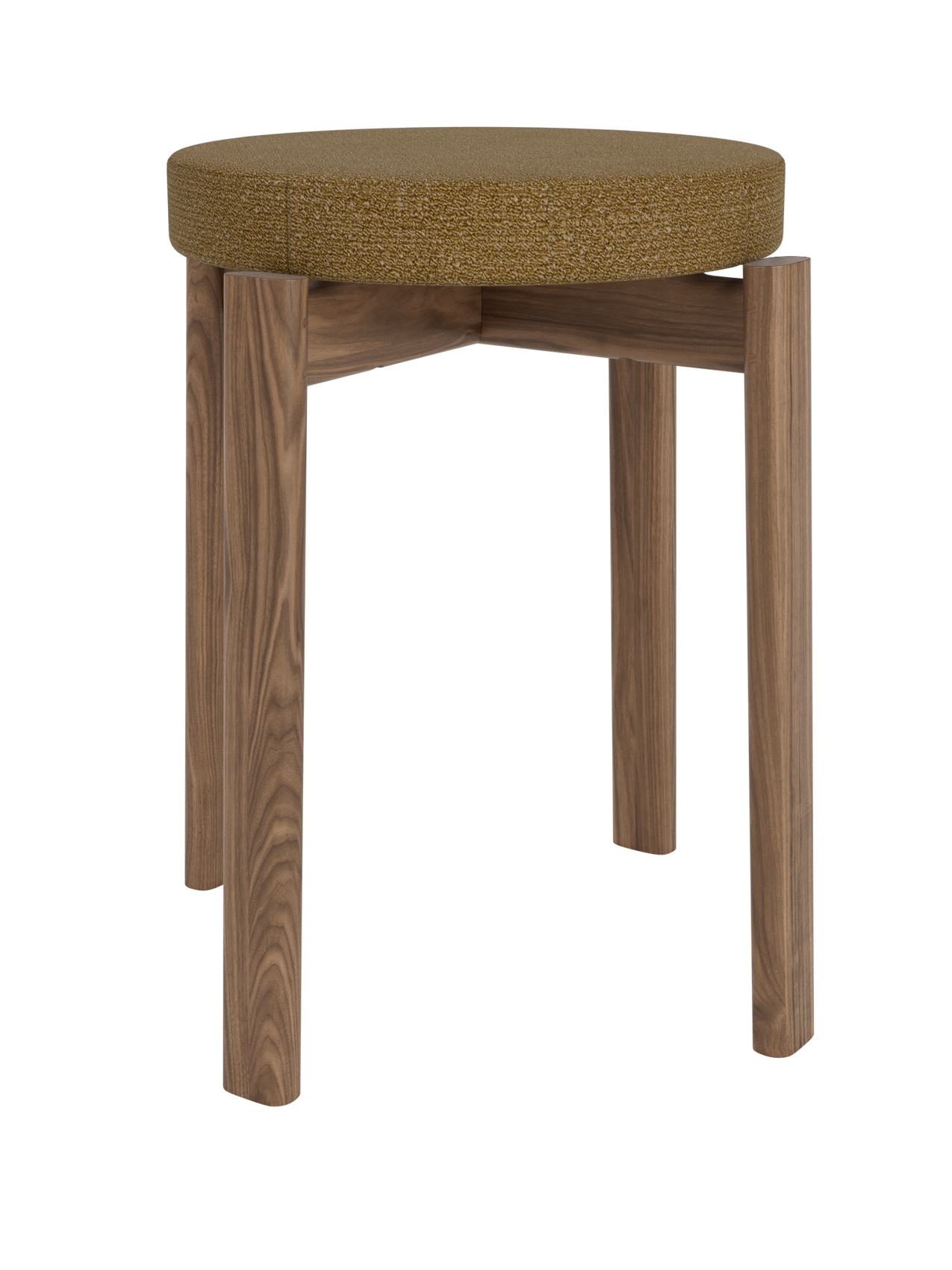Passage Stool, Upholstered