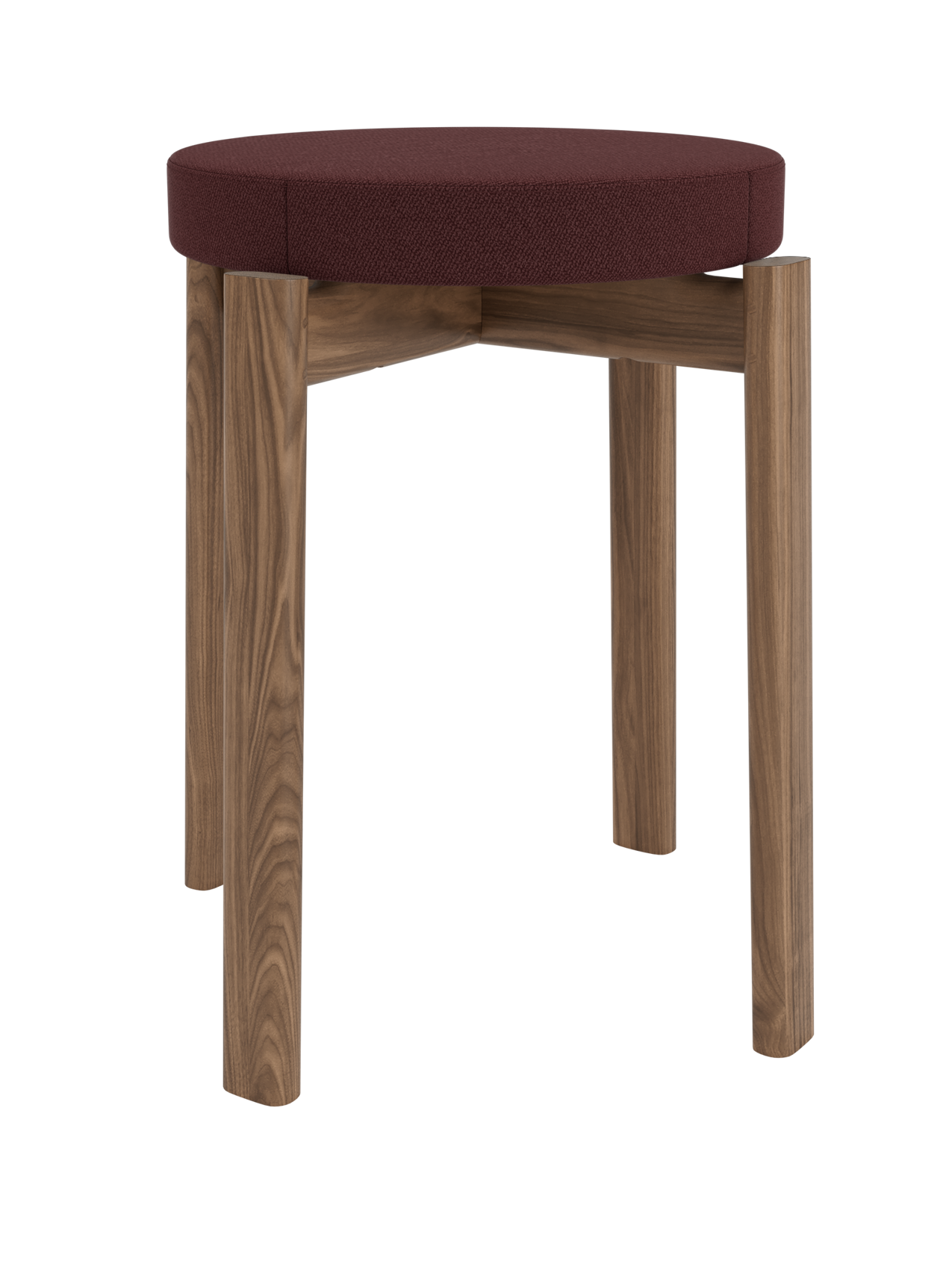 Passage Stool, Upholstered