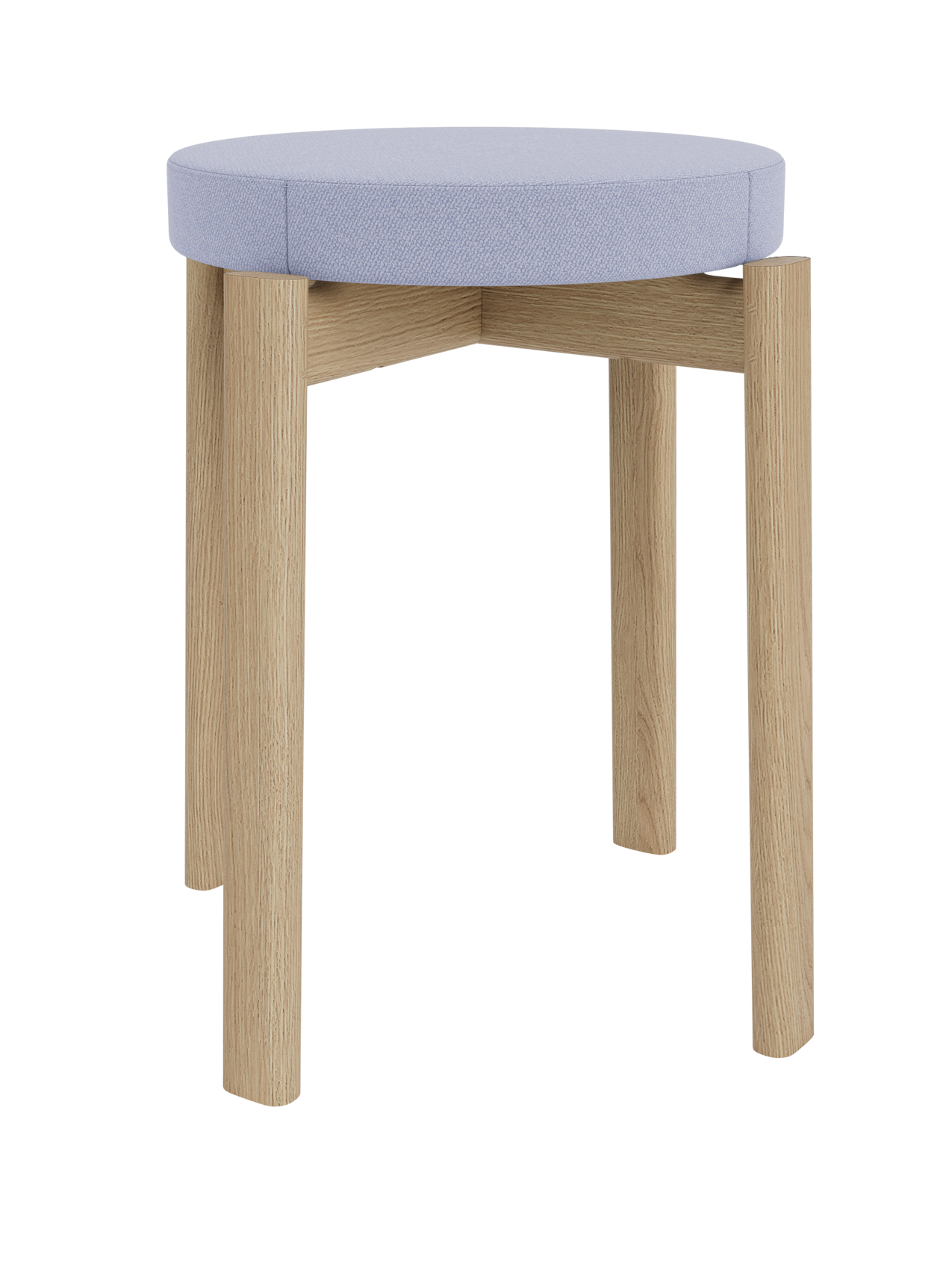 Passage Stool, Upholstered