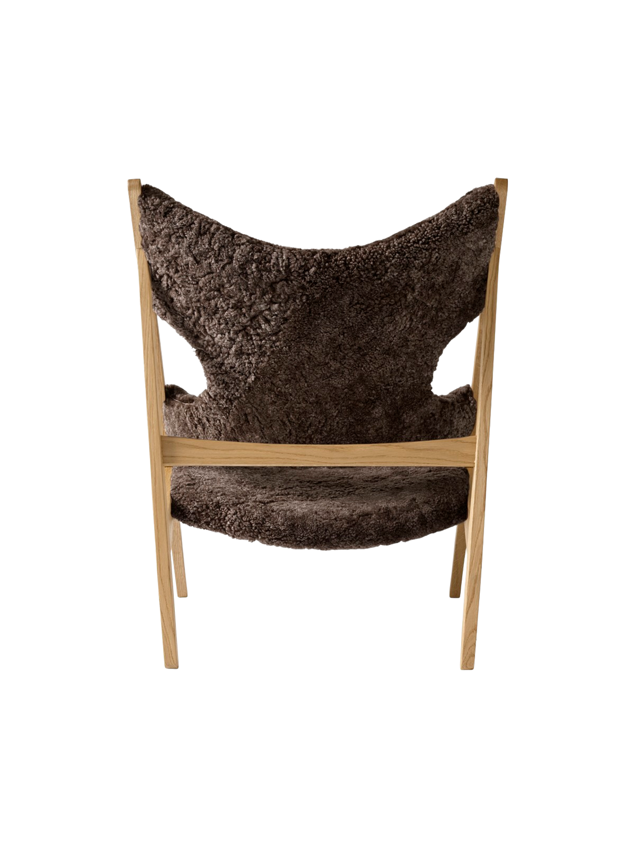 Knitting Lounge Chair, Sheepskin