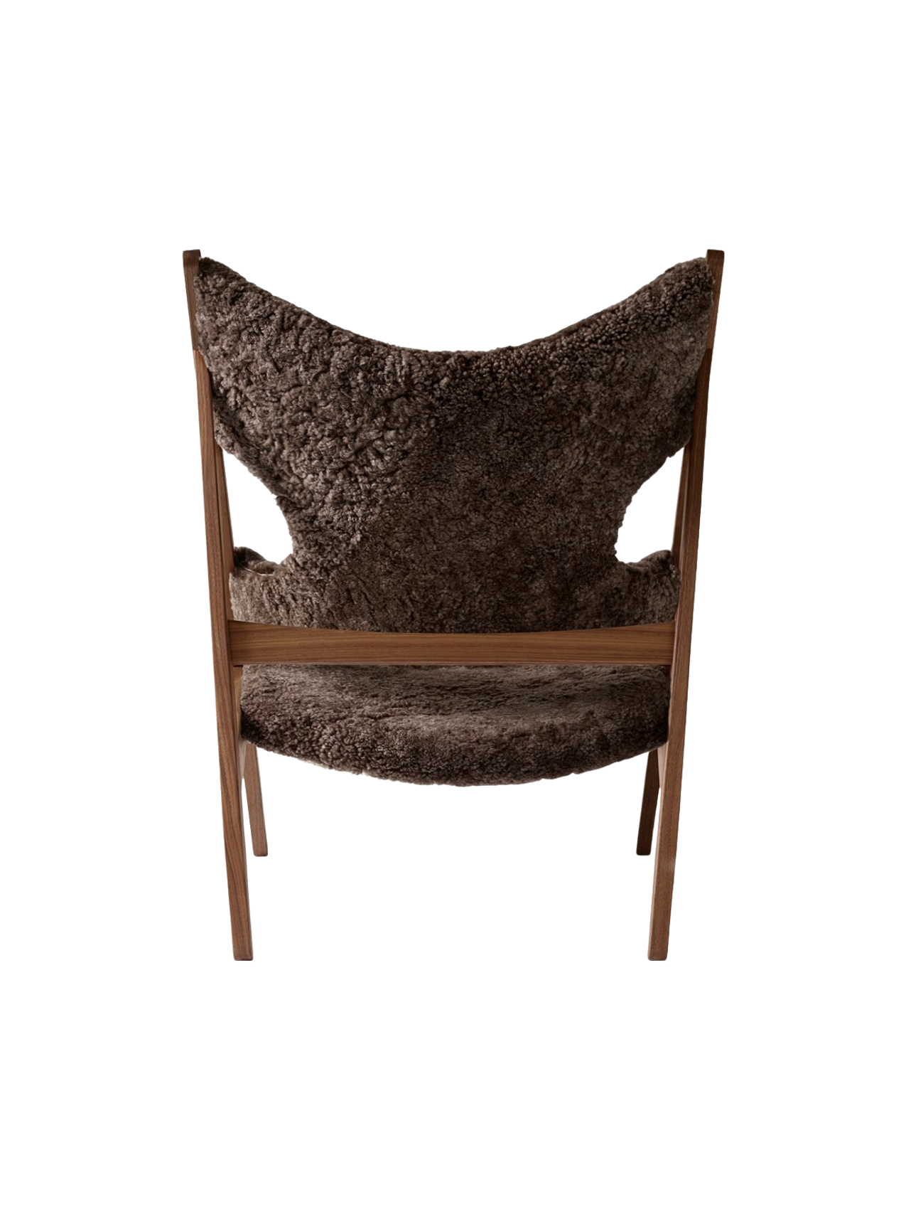 Knitting Lounge Chair, Sheepskin