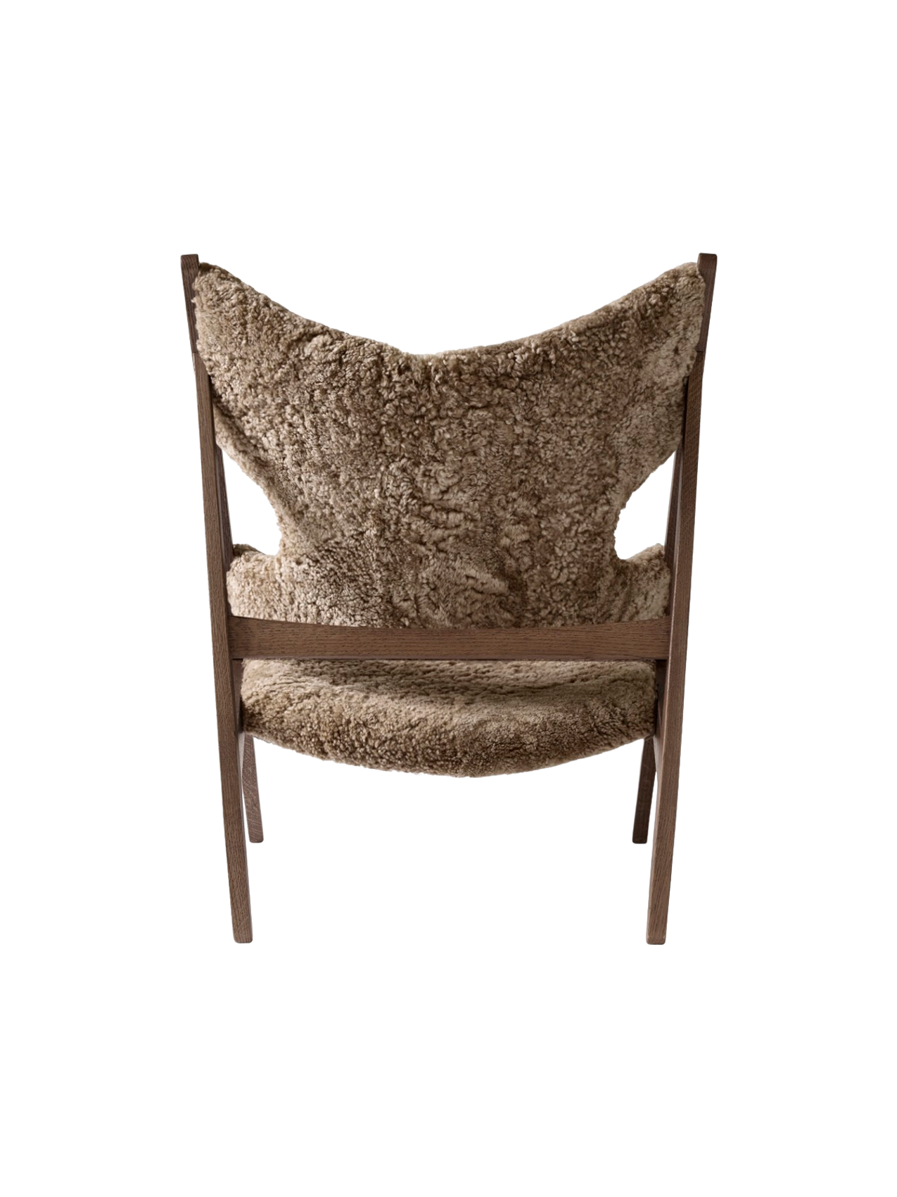 Knitting Lounge Chair, Sheepskin