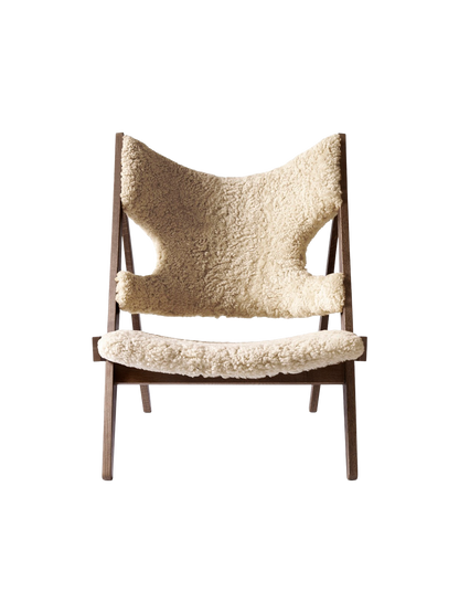Knitting Lounge Chair, Sheepskin