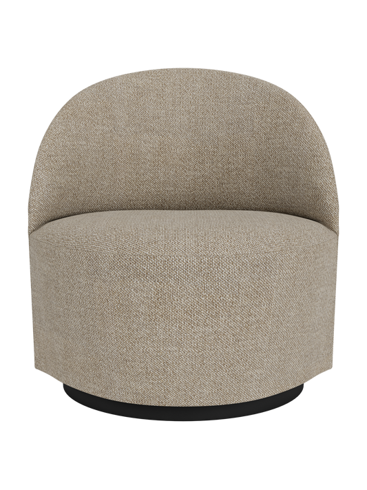 Tearoom Lounge Chair, Swivel w/Return