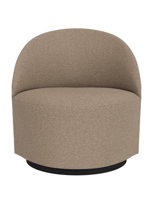 Tearoom Lounge Chair, Swivel w/Return