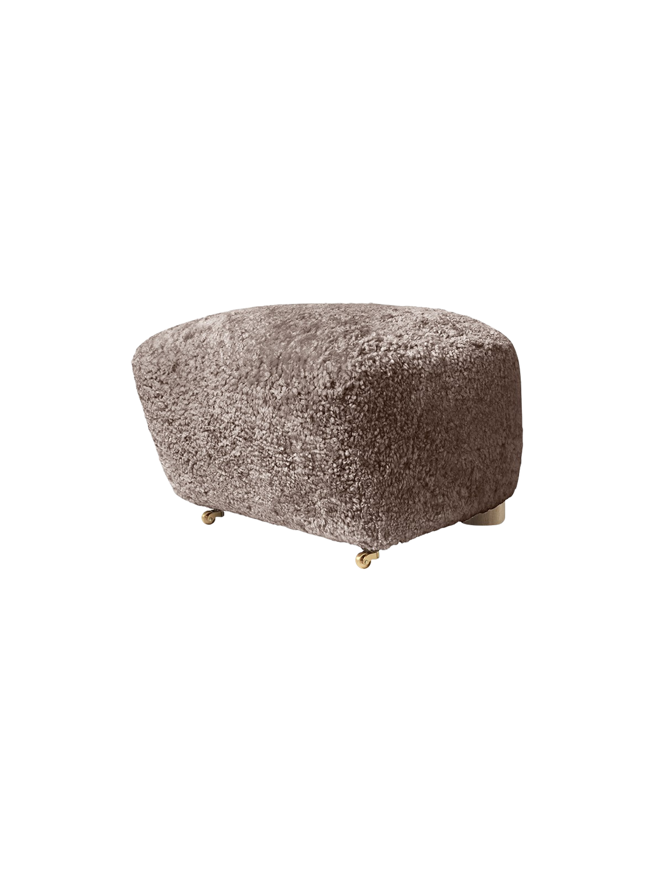 The Tired Man Ottoman, Sheepskin
