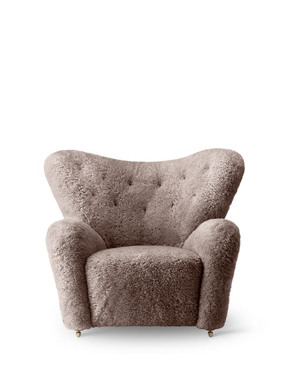 The Tired Man Lounge Chair, Sheepskin