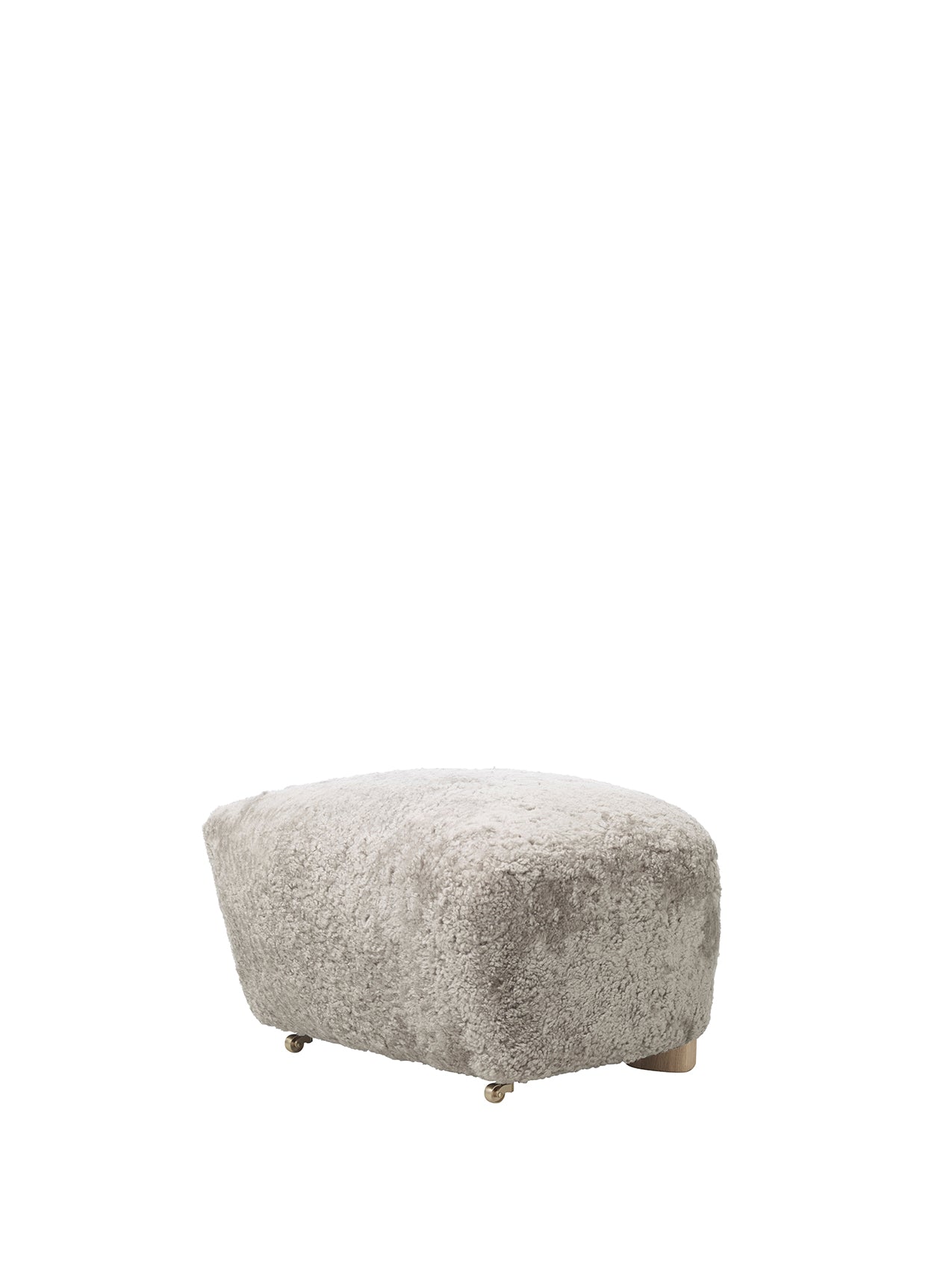 The Tired Man Ottoman, Sheepskin